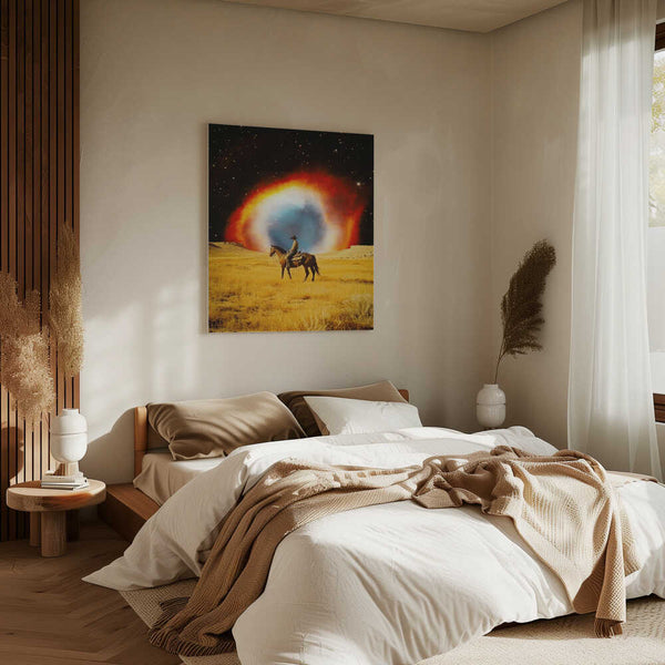 Tablou canvas „Nebula Cowboy” de Taudalpoi