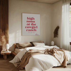 Tablou canvas „Cowgirl” de Oju Design