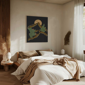 Tablou canvas „Rocky Mountain and Cactus” de Nikita Jariwala