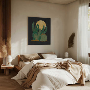 Tablou canvas „Modern Americana and Cactus” de Nikita Jariwala