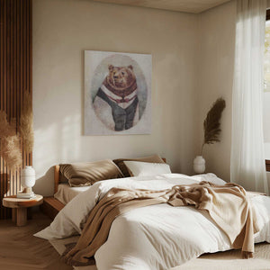 Tablou canvas „Old Gentleman” de Mike Koubou