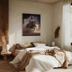 Tablou canvas „BullRide” de Marcel Egger