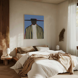 Tablou canvas „Bold Hat and Stripes New Mexico Style” de THE MIUUS STUDIO