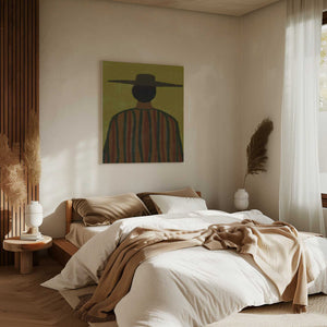 Tablou canvas „Southwestern Man with Hat” de THE MIUUS STUDIO