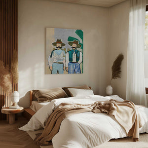 Tablou canvas „Side by Side” de Uma Gokhale