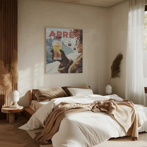 Tablou canvas „Apres Ski Alpine” de Andreas Magnusson