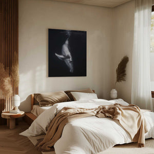 Tablou canvas „Black Whale” de Barathieu Gabriel