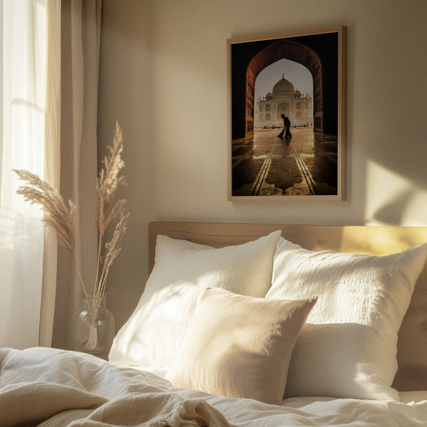 Tablou înramat „taj mahal cleaner” de Pavol Stranak