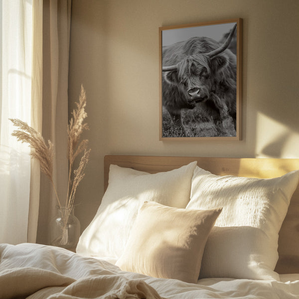 Tablou înramat „The Bull” de Jacky Parker