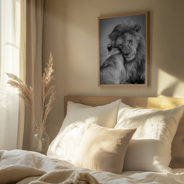 Tablou înramat „African Love!” de Ali Khataw