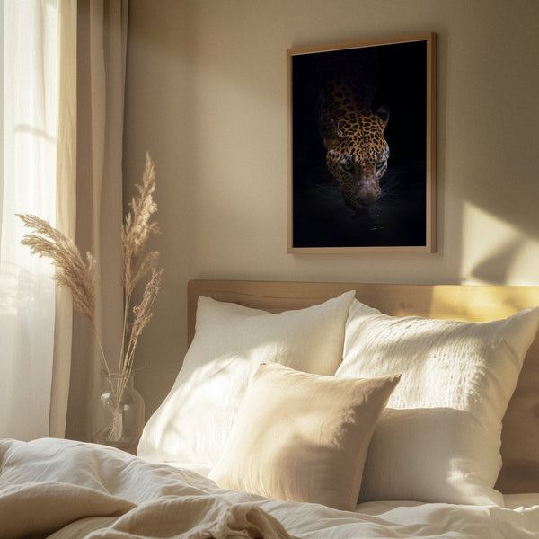 Tablou înramat „Drinking” de Antonyus Bunjamin (Abe)