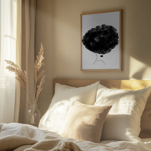 Tablou înramat „Ballerina Hair” de Pictufy Studio II