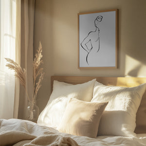Tablou înramat „Back” de Pictufy Studio II