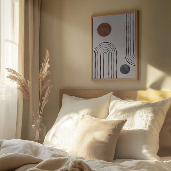 Tablou înramat „Archs and Buds” de Pictufy Studio II