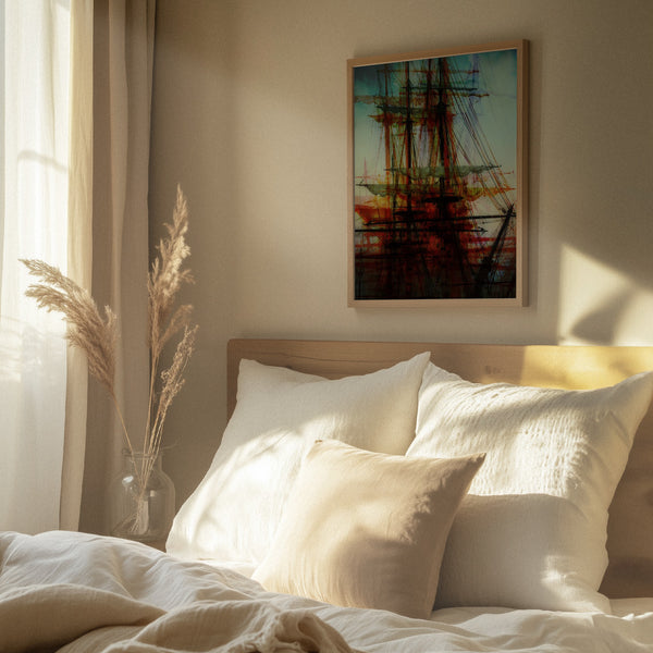 Tablou înramat „The beautiful sea” de Bastian Kienitz