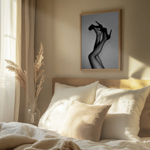 Tablou înramat „Velvet Pumps” de Pictufy Studio III