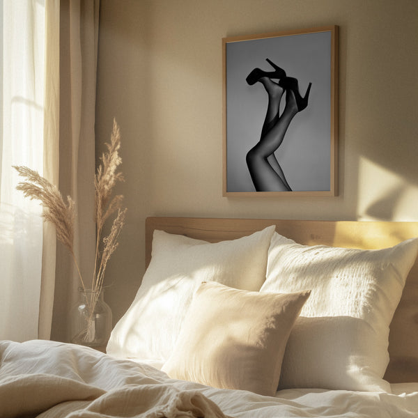 Tablou înramat „Velvet Pumps” de Pictufy Studio III