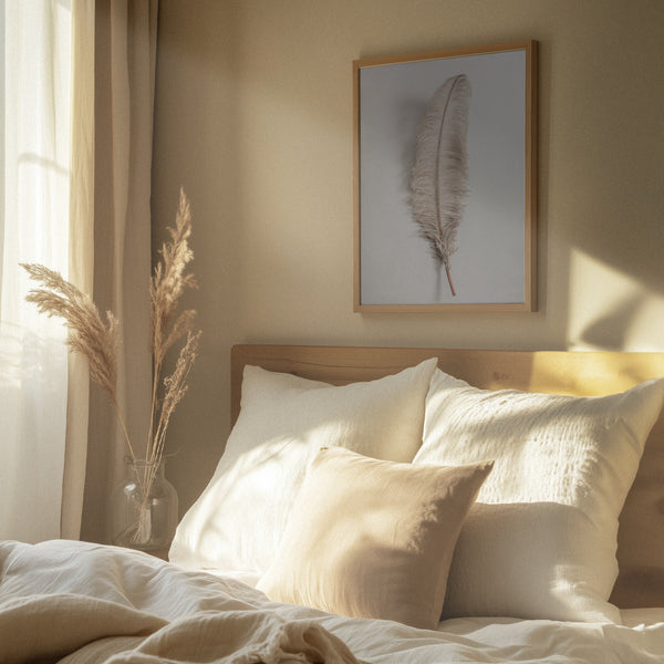 Tablou înramat „Feather_002” de Pictufy Studio III