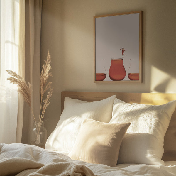 Tablou înramat „I prefer the full one” de Maarten Léon