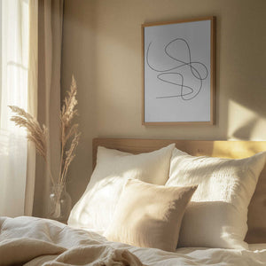 Tablou înramat „Light and Tender” de uplusmestudio