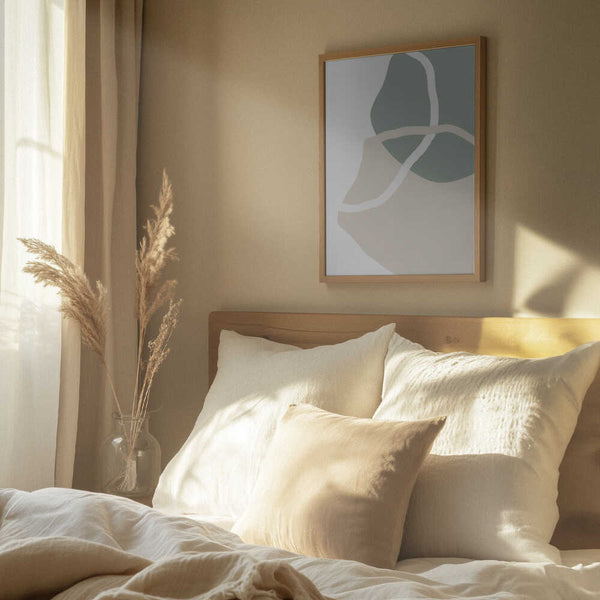 Tablou înramat „Abstract Earth Flow” de uplusmestudio