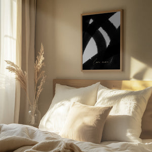 Tablou înramat „Love's Abstract Path” de uplusmestudio