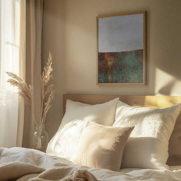 Tablou înramat „First Snow” de Elisabeth Fredriksson