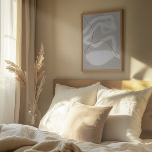Tablou înramat „Organic Lines And Shapes” de uplusmestudio