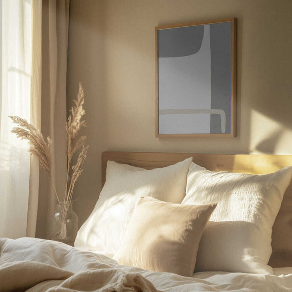 Tablou înramat „Abstract Design With Muted Tones” de uplusmestudio