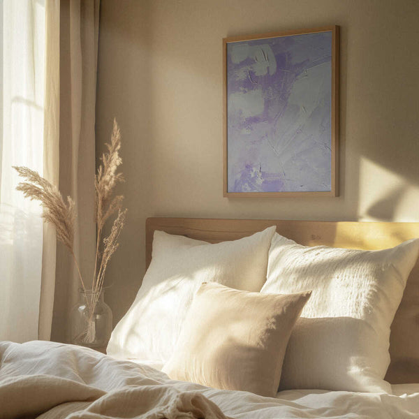 Tablou înramat „Lavender Whispers” de uplusmestudio