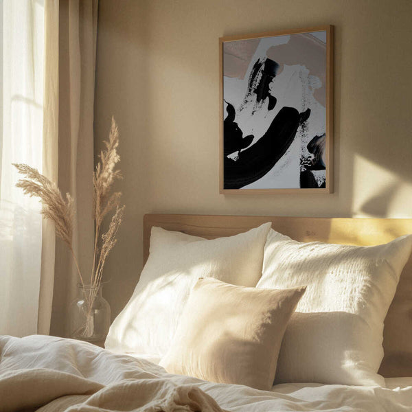 Tablou înramat „Monochrome Dance” de uplusmestudio