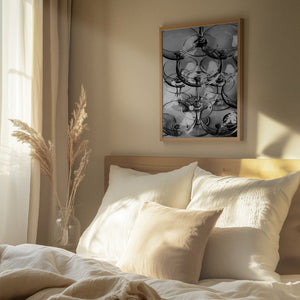 Tablou înramat „Champagne tower_8” de Pictufy Studio III