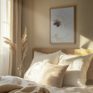 Tablou înramat „White Flower 01” de Pictufy Studio III