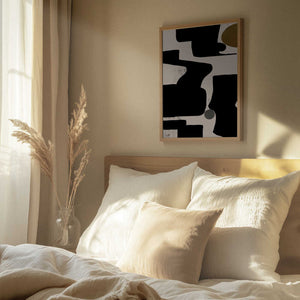Tablou înramat „Curves and Shadows” de THE MIUUS STUDIO