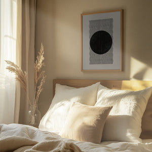 Tablou înramat „Wave Eclipse” de THE MIUUS STUDIO