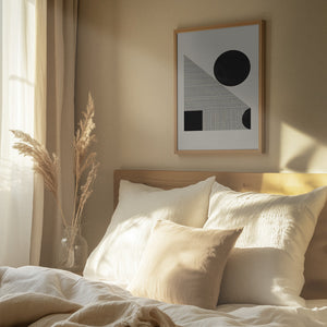 Tablou înramat „Geometric Harmony” de THE MIUUS STUDIO