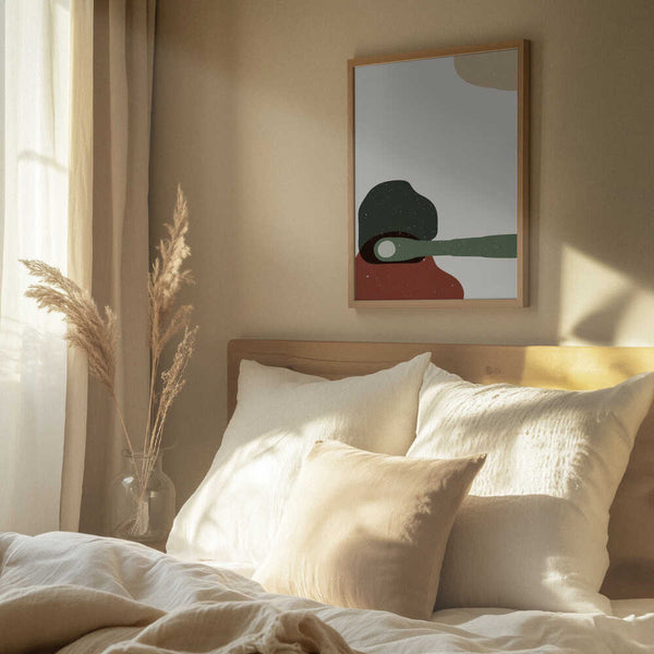 Tablou înramat „Abstract composition 4” de NKTN