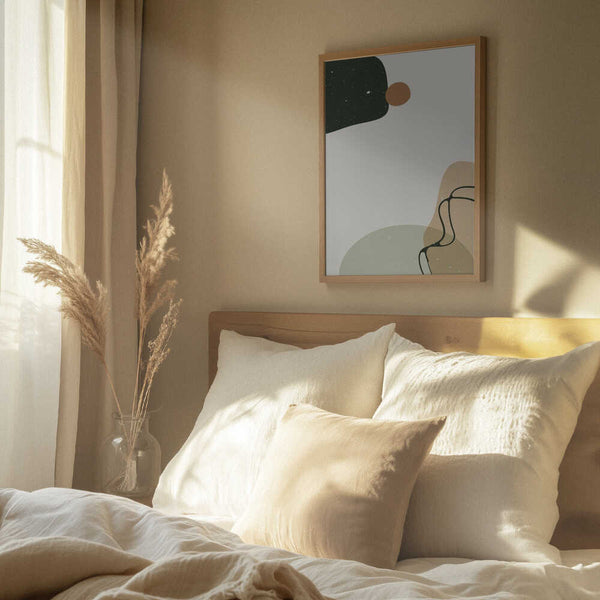 Tablou înramat „Abstract composition 8” de NKTN