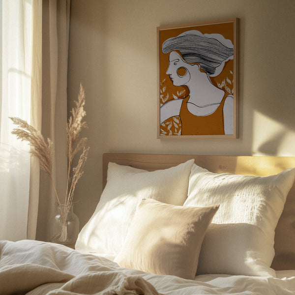 Tablou înramat „A Day In October” de Treechild