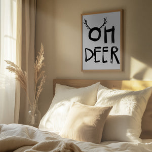 Tablou înramat „Antler Whimsy” de Treechild