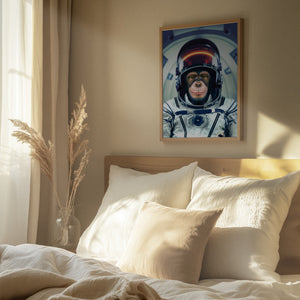 Tablou înramat „AstroMonkey” de Marcel Egger