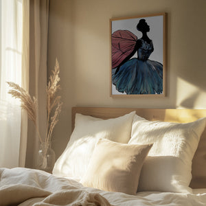 Tablou înramat „Winged Dancer” de Ruth Day