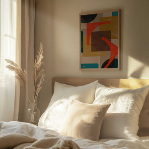 Tablou înramat „Geometric Melody” de THE MIUUS STUDIO