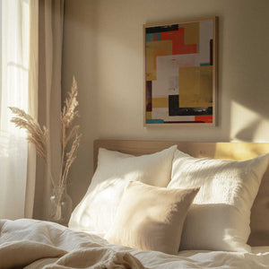 Tablou înramat „Layered Vibrance” de THE MIUUS STUDIO