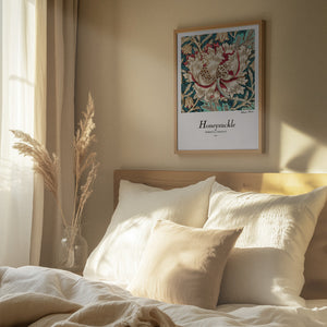 Tablou înramat „Honeysuckle” de William Morris