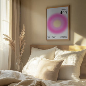 Tablou înramat „Angel Number 444” de Amélie