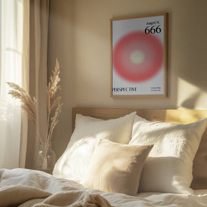 Tablou înramat „Angel Number 666” de Amélie