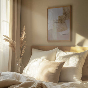 Tablou înramat „Aesthetic Gold-3” de Sally Ann Moss