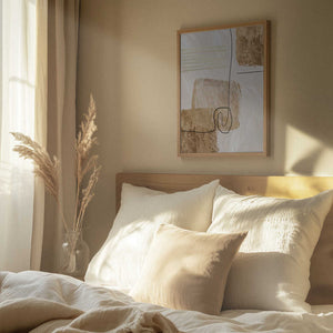 Tablou înramat „Aesthetic Gold-1” de Sally Ann Moss