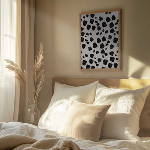 Tablou înramat „Love Black” de Sally Ann Moss